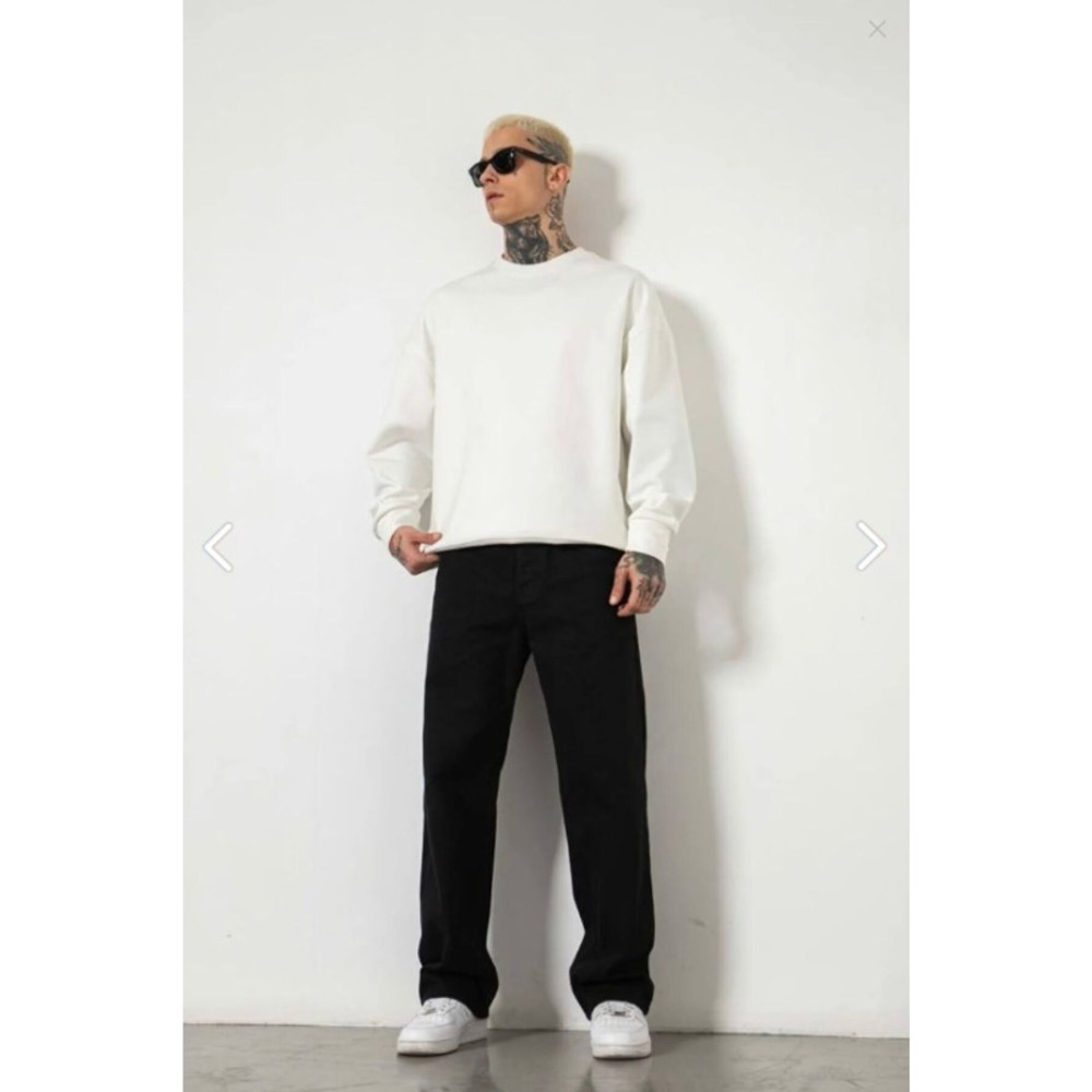 Z1MAN Yıkamalı Siyah Baggy Pantolon 31 Beden Kadın Pantolon Fiyatı