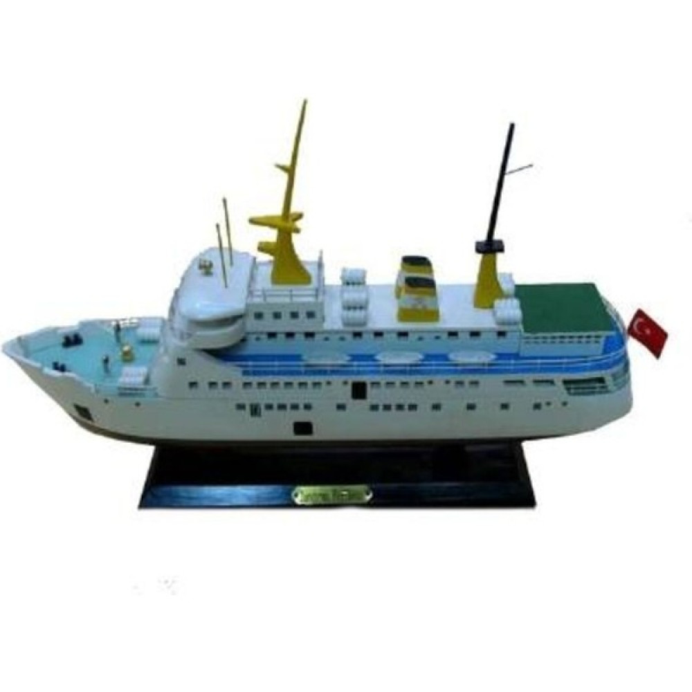 Z&A Denizcilik › Denizcilik Grubu › Marine Model Gemi-Z&a Maket Bandırma Gemi 40X30 Cm. Maket Fiyatı