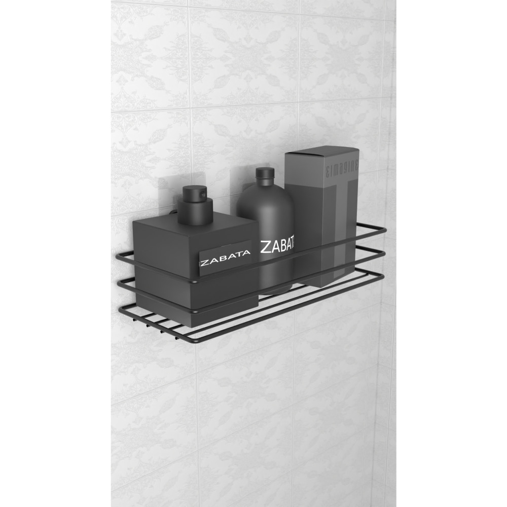 zabata Yapışkanlı Banyo Rafı Duş Şampuanlık Duvar Düzenleyici Organizer 1 Adet Banyo Aksesuarları Fiyatı