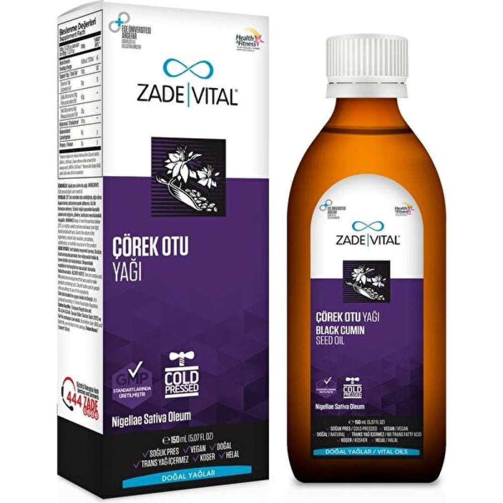 Zade Vital Çörekotu Yağı 150 ml Nemlendiriciler Fiyatı