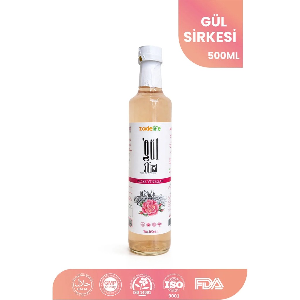 Zadelife Gül Sirkesi 500 ml - 240 gr Diğer Fiyatı