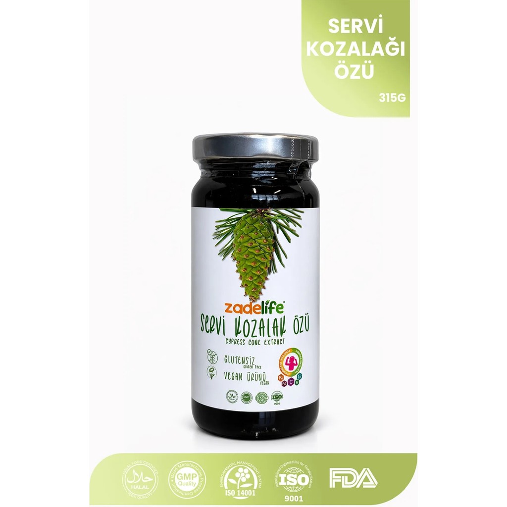 Zadelife Kozalak Şurubu Servi Kozalak Özü Net 315 gr Tahin Pekmez ve Helva Fiyatı