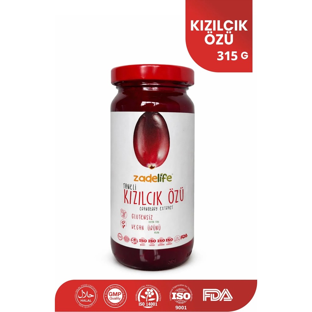 Zadelife Taneli Kızılcık Özü 315 gr - Lansmana Özel Diğer Fiyatı