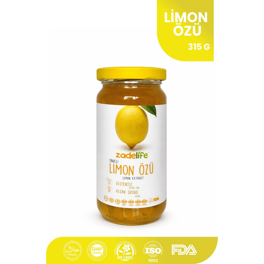 Zadelife Taneli Limon Özü 315 Gr-Lansmana Özel - 315 gr Diğer Fiyatı