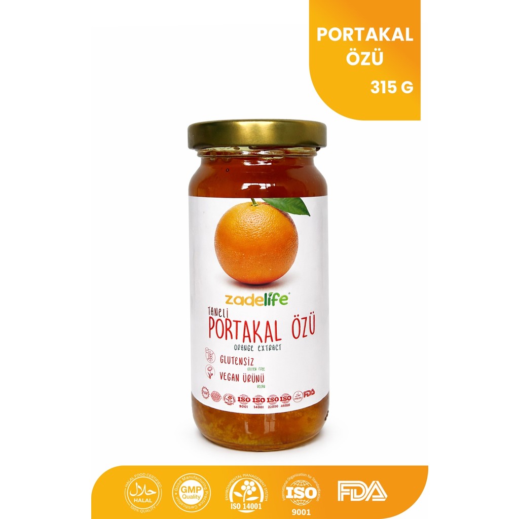 Zadelife Taneli Portakal Özü 315 gr - Lansmana Özel Diğer Fiyatı