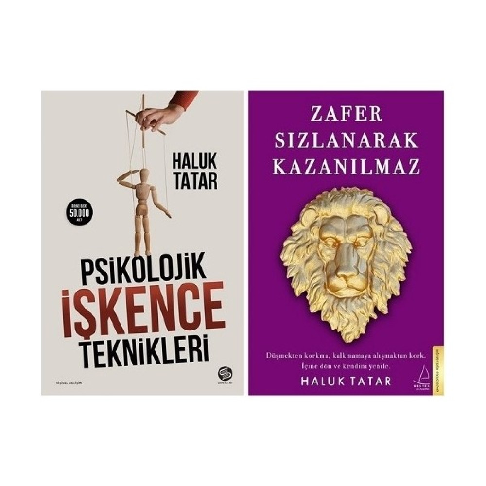Zafer Sızlanarak Kazanılmaz - Psikolojik Işkence Teknikleri 2 Kitap Takım - Haluk Tatar Kişisel Gelişim ve Psikoloji Fiyatı