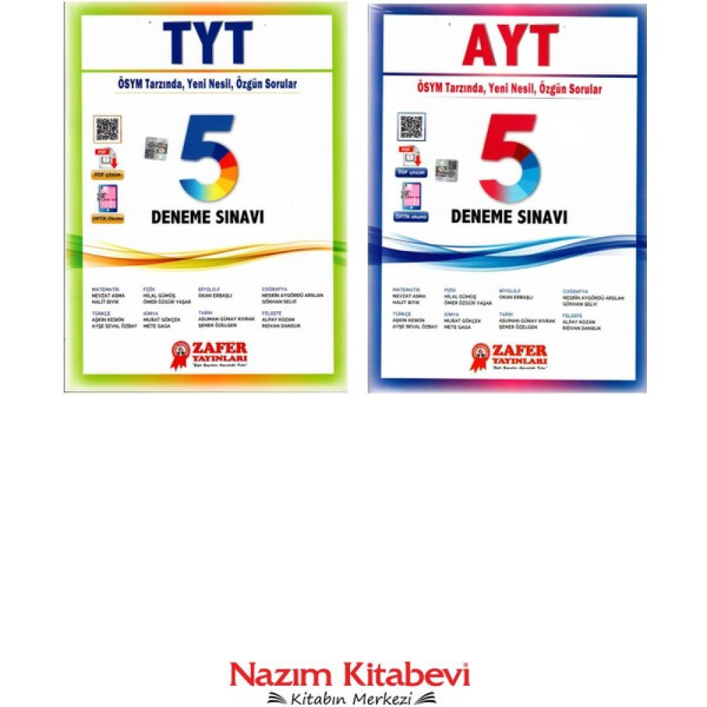 Zafer Yayınları TYT ve AYT Hazırlık Seti 2022 Temel Yeterlilik Testi (TYT) Fiyatı