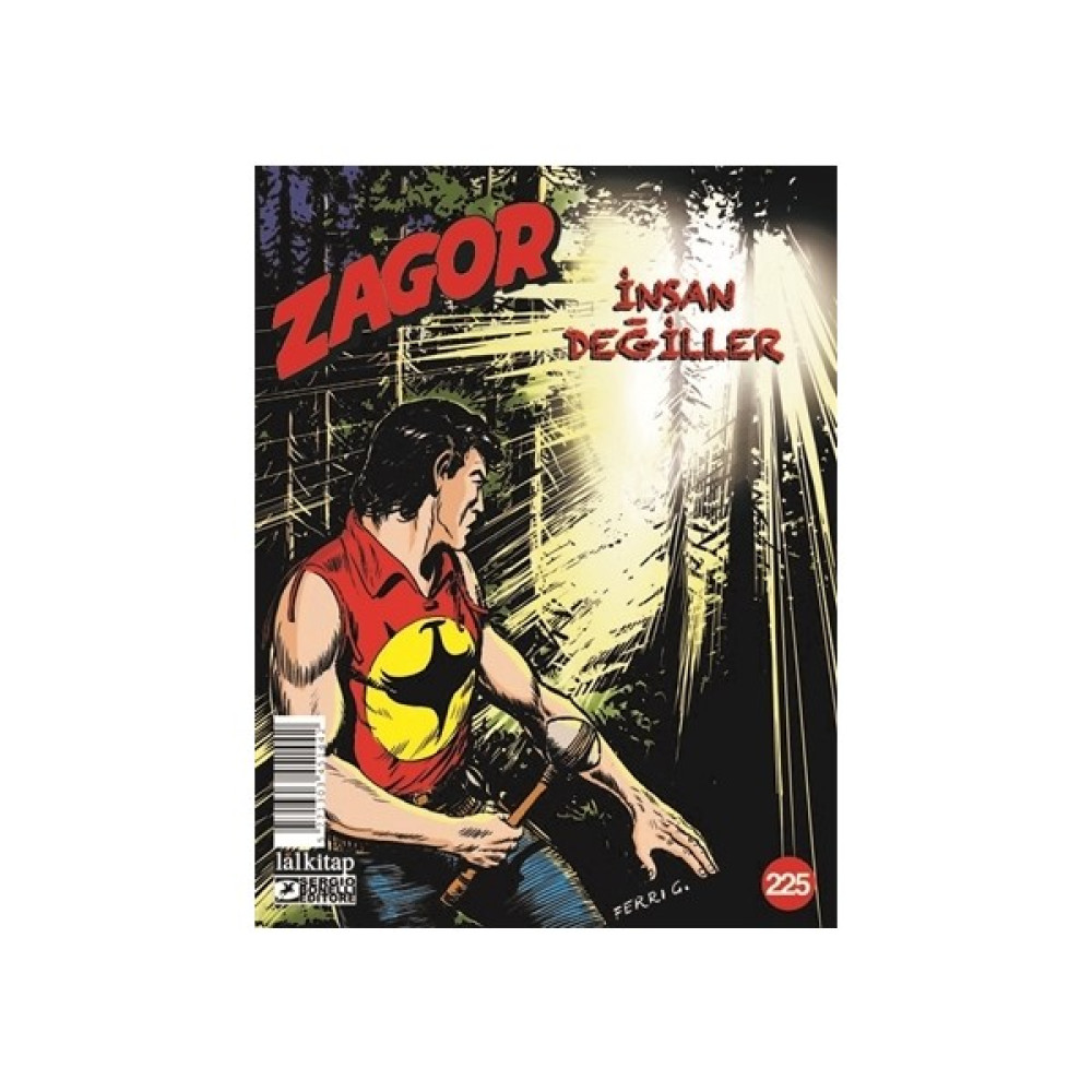Zagor Sayı: 225 - Insan Değiller - Moreno Burattini Çizgi Roman Fiyatı