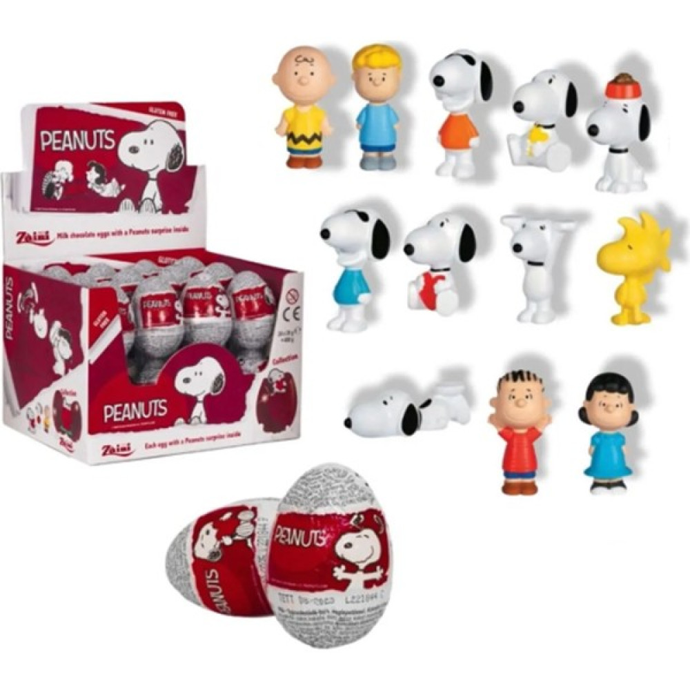Zaini Peanuts Snoopy Çikolatalı Sürpriz Yumurta 24 Adet Çikolata ve Gofret Fiyatı
