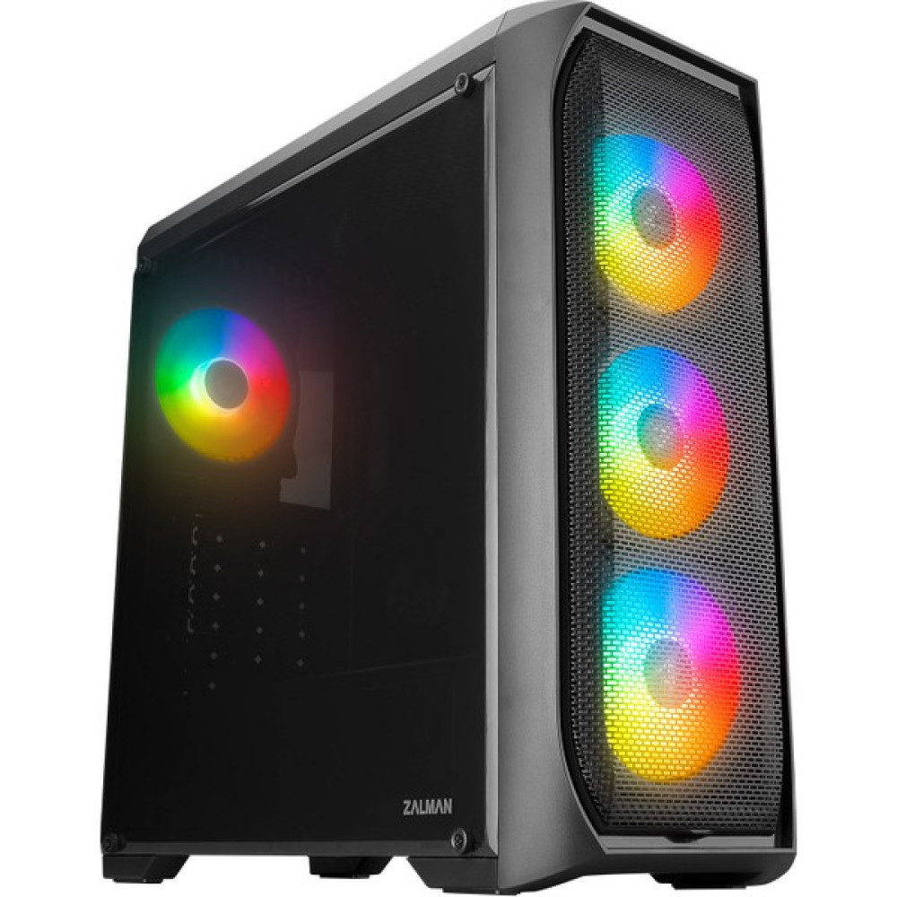 Zalman N5 Mf (Se) 4 Adet Rgb Fanlı Megamax 600W 80 Siyah Mesh Metal Panel Gaming Oyuncu Kasası PC Kasaları Fiyatı