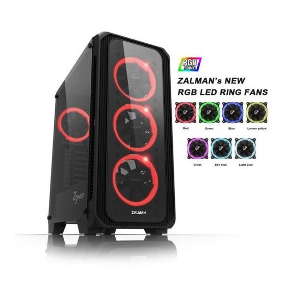 Zalman Z7 Neo 700W Mid Tower Rgb Siyah Kasa