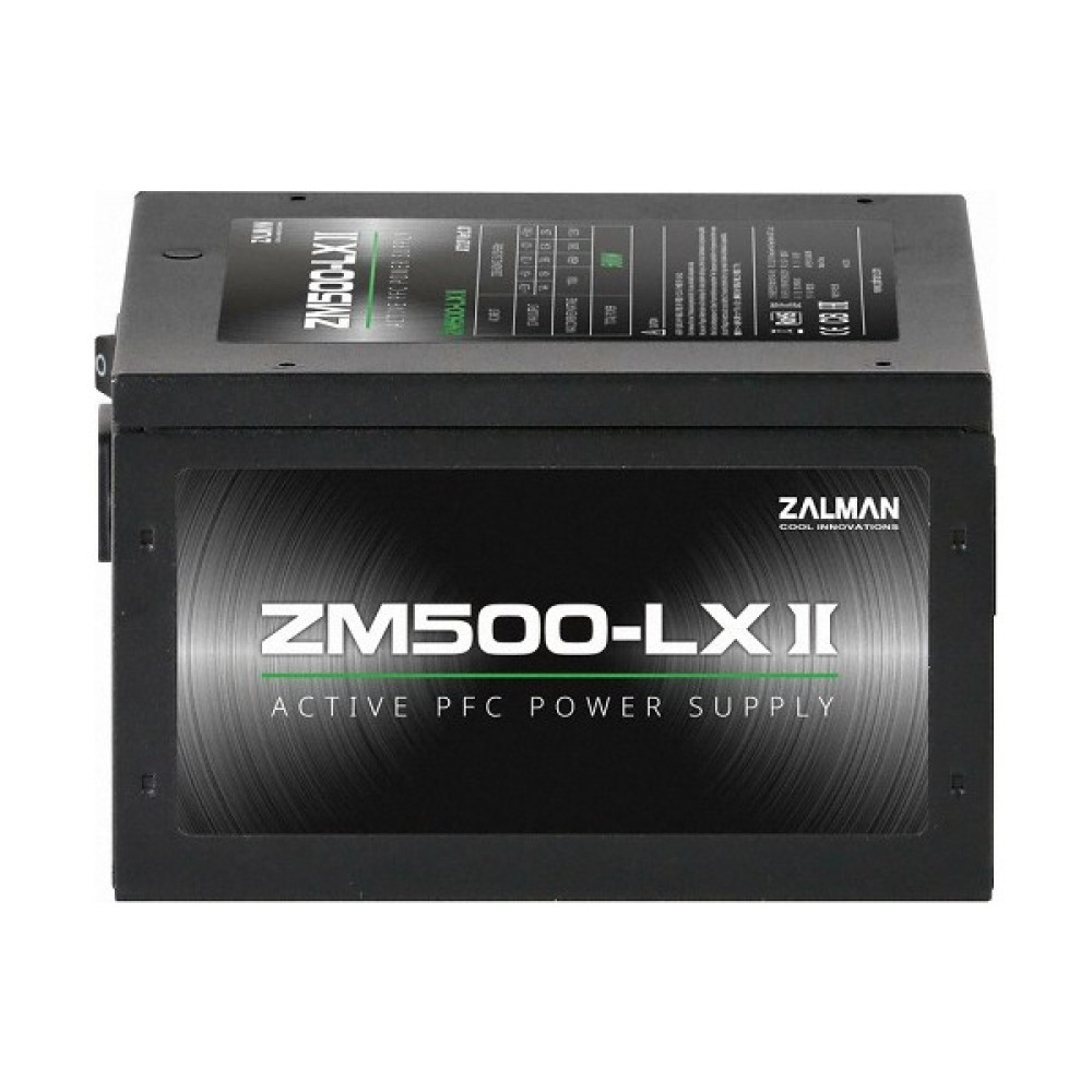 Zalman ZM500-LXII 500W Active 120 mm Fanlı Güç Kaynağı Power Supply Fiyatı