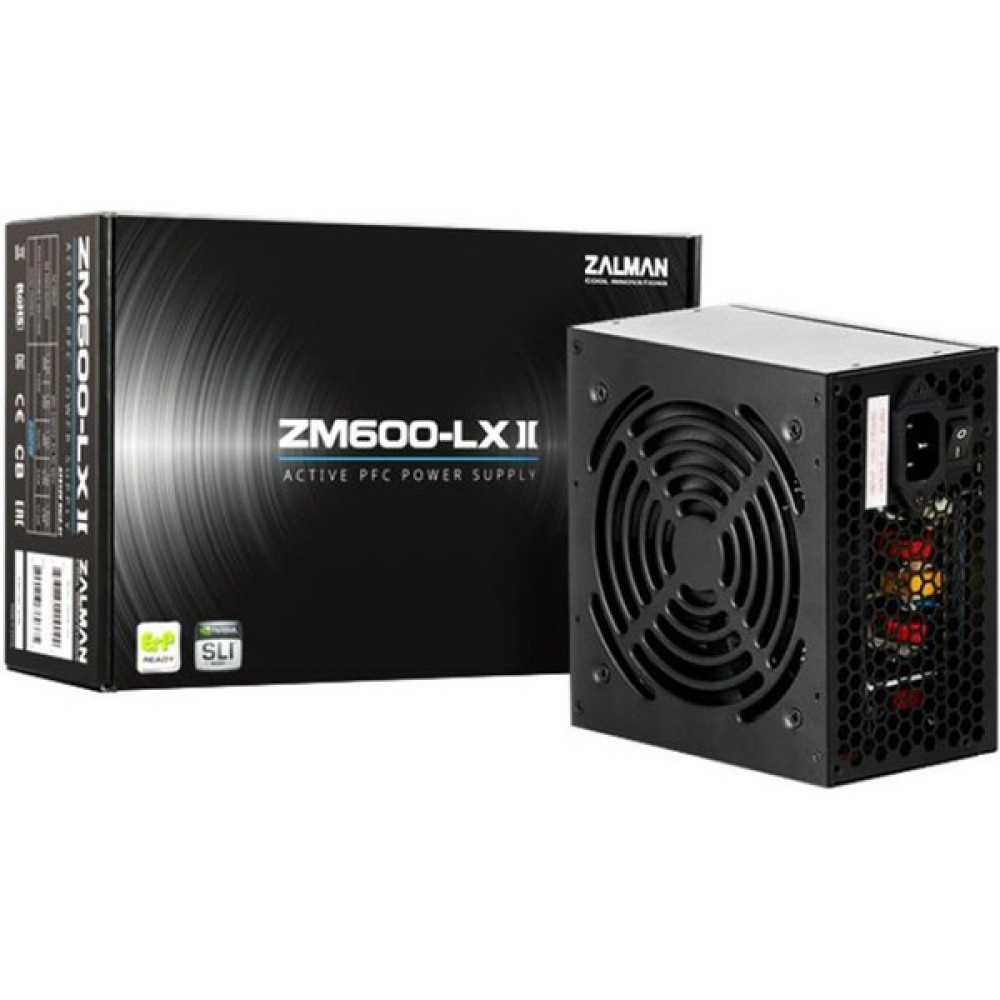 Zalman ZM600-LXII Power Supply 600W 120MM Fanlı Power Supply Fiyatı