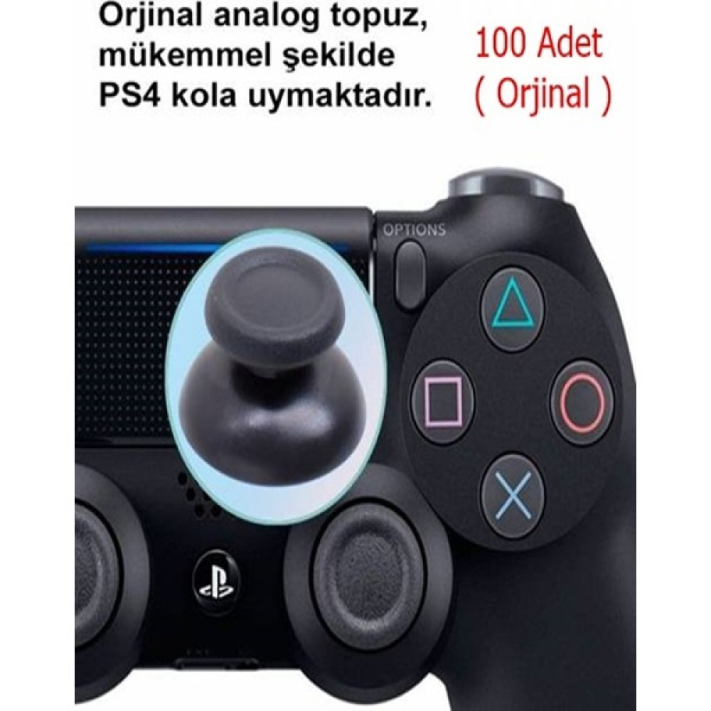 Zaloğlu Grup Ps4 Analog Topuz Orjinal V2 Gri Tüm Playstation 4 Kollarla Uyumludur. ( 100 Adet ) PlayStation 4 PS4 Oyunları Fiyatı