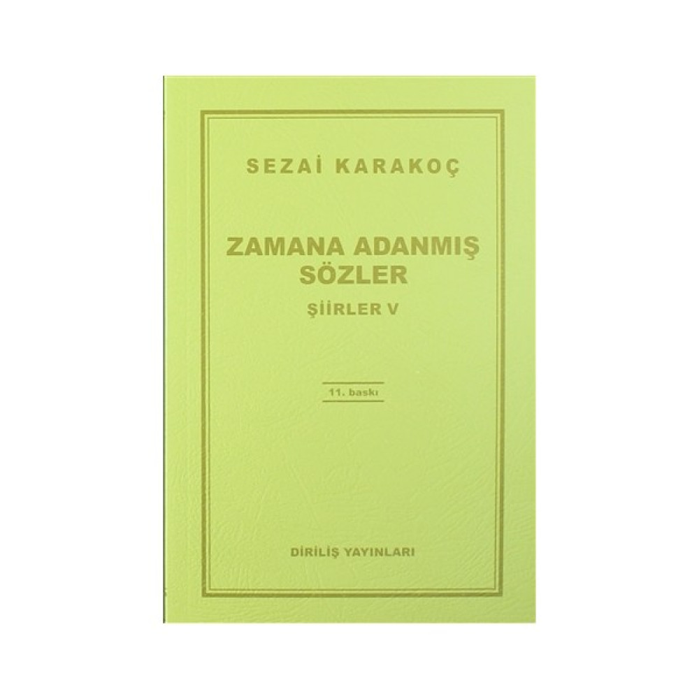 Zamana Adanmış Sözler - Şiirler 5 Edebiyat Fiyatı