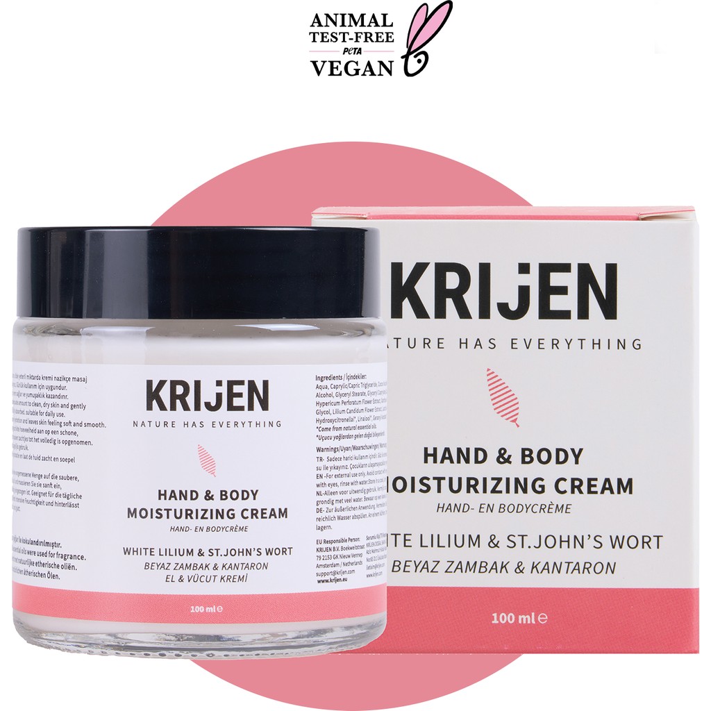 Zambak & Kantaron El ve Vücut Kremi | E Vitamini + Hindistan Cevizi Yağı + Shea Butter 100 ml Diğer Fiyatı