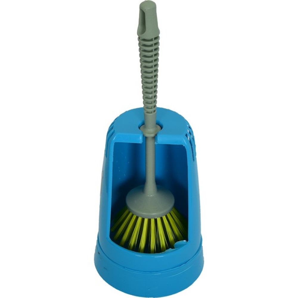 Zambak Plastik Muhafazalı Wc Tuvalet Klozet Fırça Takımı Karışık Renk ZP-136 - Renkli Klozet Fırçası Fiyatı