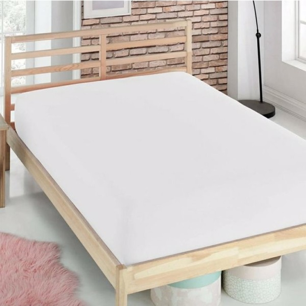 Zambak Tekstil 240X260 Lastiksiz Yatak Çarşafı (Yastıksız) - Beyaz Çarşaf Fiyatı