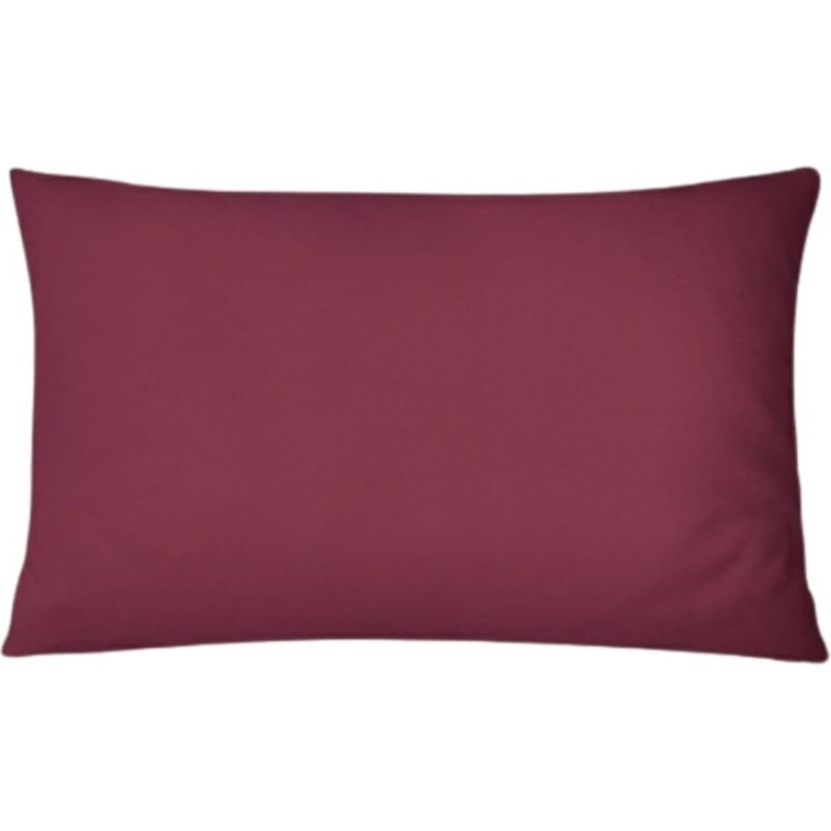 Zambak Tekstil 50 x 80 cm Yastık Kılıfı 2 Adet Pamuklu - 50x80 - Bordo Yastık Kılıfı Fiyatı