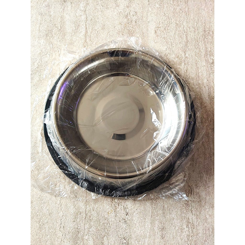 Zampa Kaymaz Tabanlı Mama ve Su Kabı 24 Oz, 770 ml - Metalik Gri Diğer Fiyatı