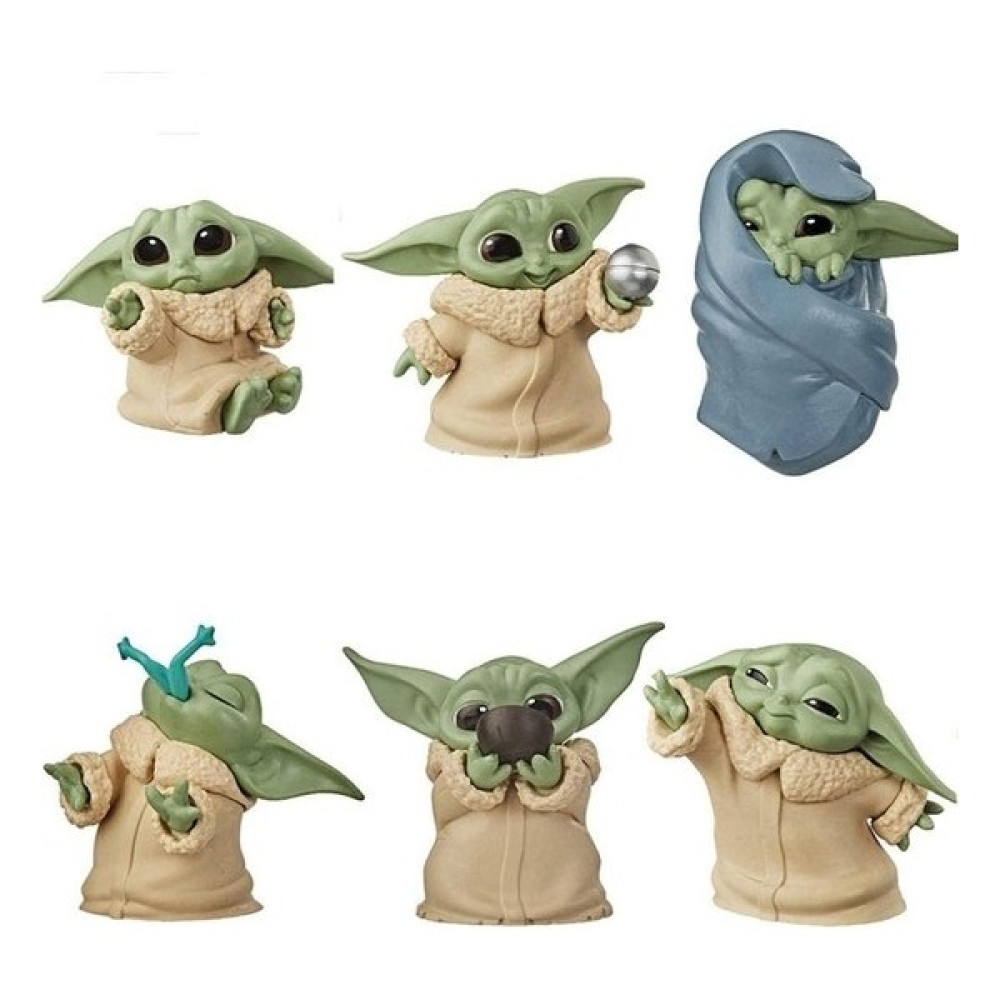 Zaox 6'lı Star Wars Baby Yoda Oyuncak (Yurt Dışından) - Sap Yeşili Oyuncak Fiyatı
