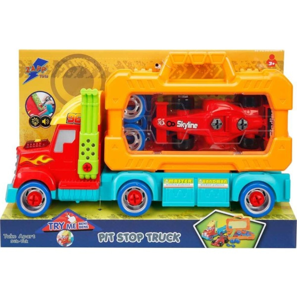 Zapp Toys Sesli ve Işıklı Sök Tak Çantalı Formula 1 Oyun Seti Oyun Seti Fiyatı