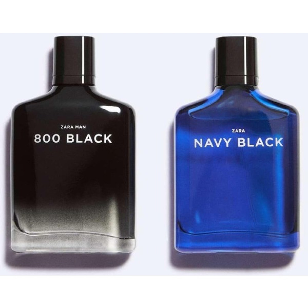 Zara Navy Black + Zara Man 800 Black Eau De Toılette 2X100 ml Indirimsehri Kadın Parfümleri Fiyatı