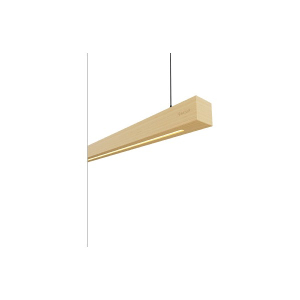 Zarif Ahşap Lineer 110CM Ledli 5000K Sarkıt Modern LED Avize, Salon, Mutfak, Masa Üstü Avize Avize Fiyatı