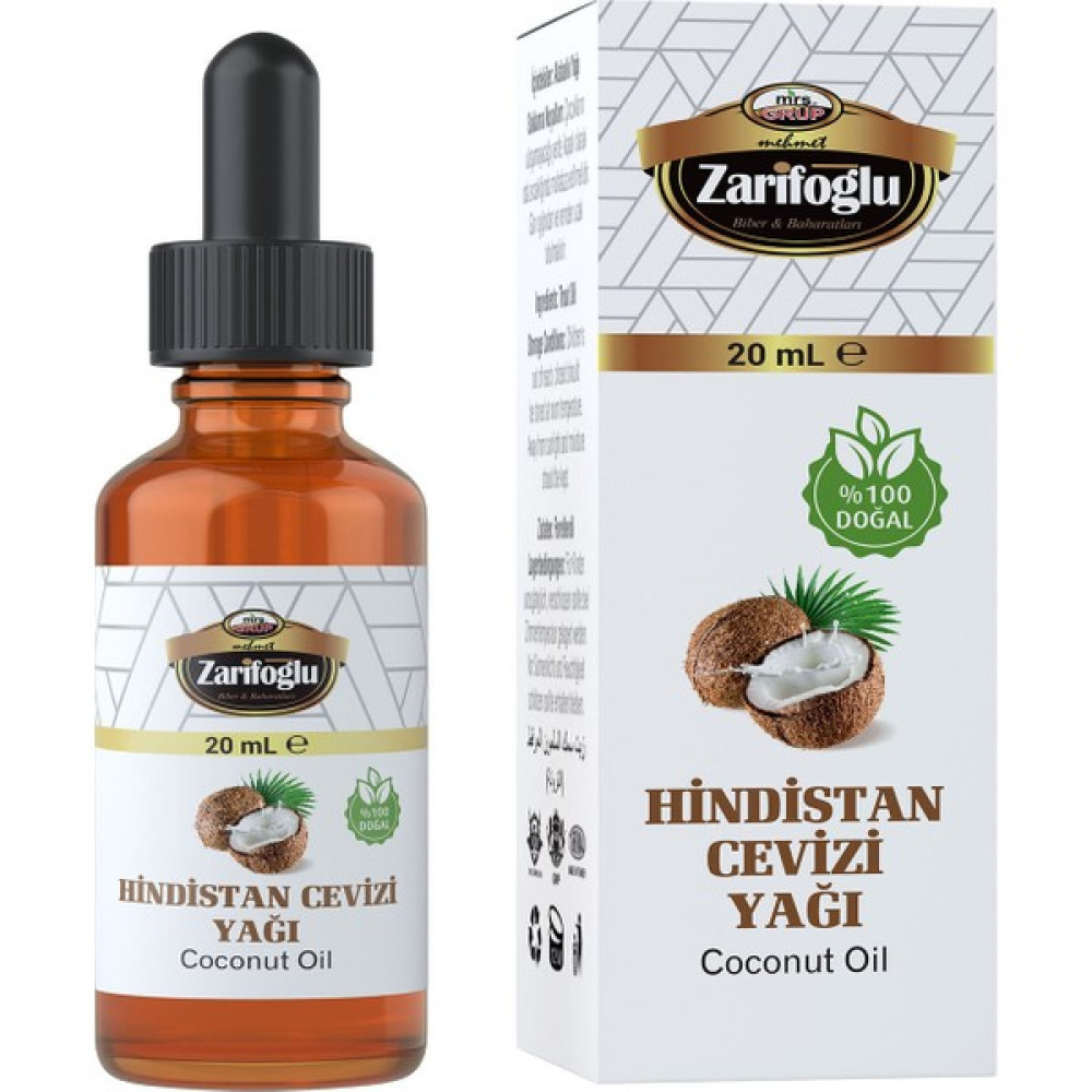Zarifoğlu Hindistan Cevizi Yağı 20 ml Bitkisel Yağlar Fiyatı
