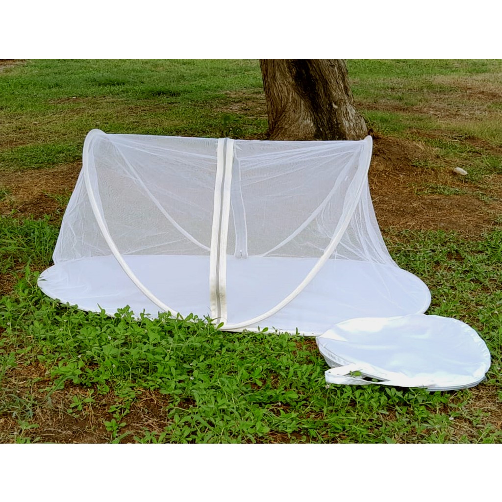Zarifoğlu Portatif Katlanabilir Bebek Cibinlik Çantalı 119 x 70 x 56 cm - Beyaz Diğer Fiyatı