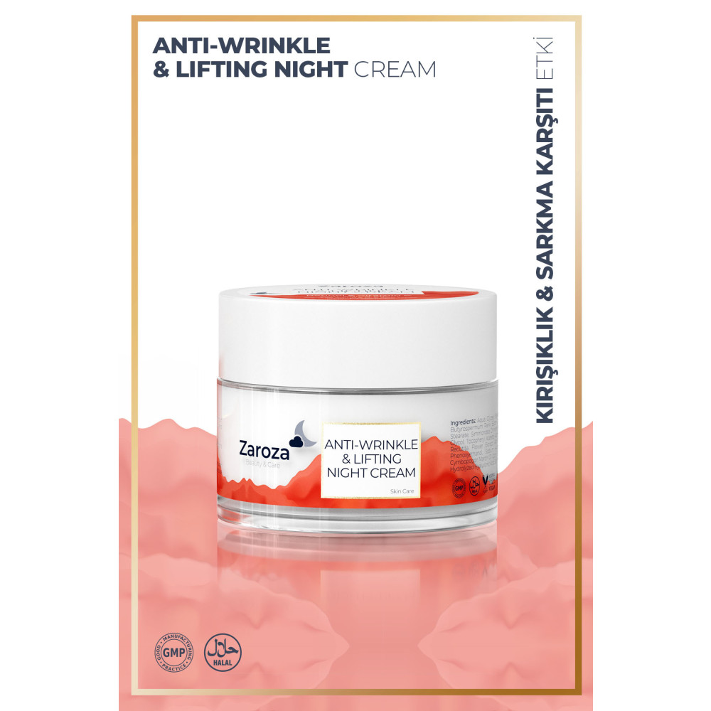 ZAROZA Kırışıklık & Sarkma Karşıtı Retinol Gece Kremi 50 ml Cilt ve Yüz Bakımı Fiyatı