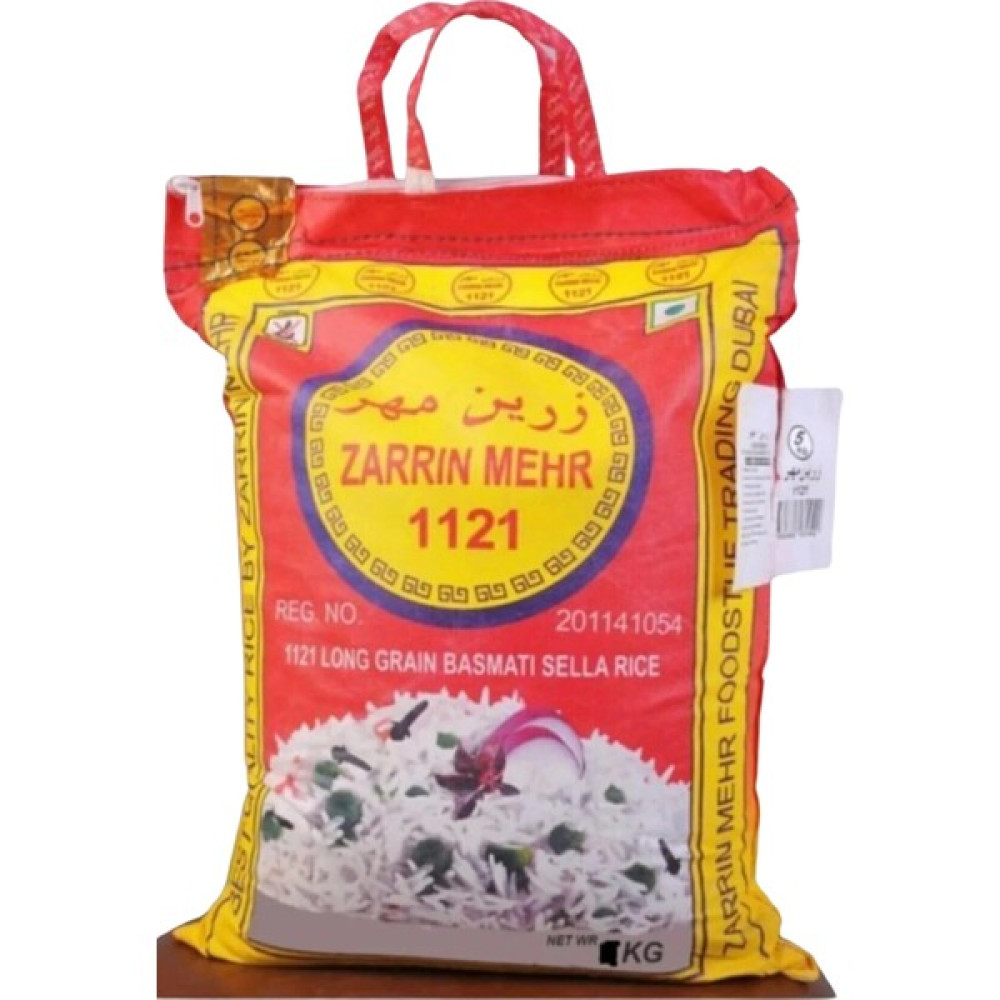 Zarrin Mehr 1121 Basmati Hint-İran Pirinci 10 kg Diğer Fiyatı