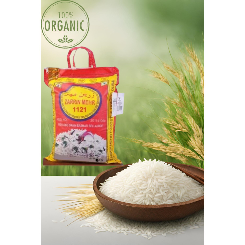 Zarrin Mehr Hint Pirinci Zarrin Basmati Pirinç 10 Kg Bakliyat Fiyatı