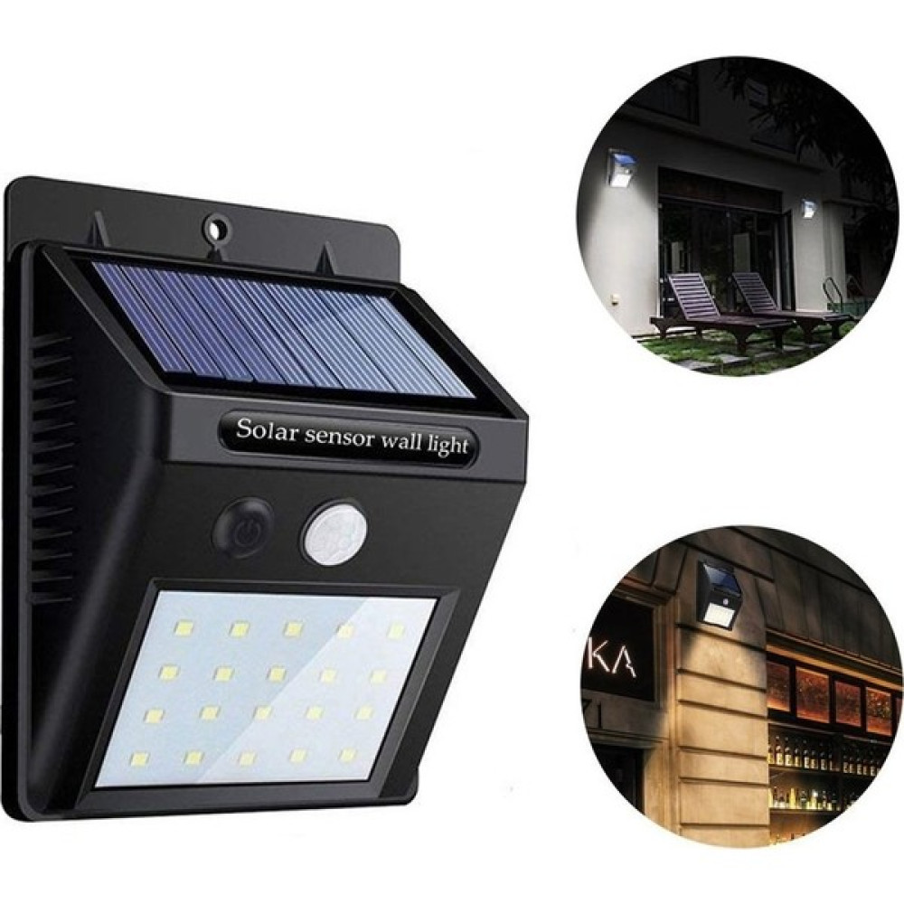 Zauss 2 Adet 20 LED Solar Enerji Pır Hareket Sensörlü Duvar Lambası Dış Mekan & Bahçe Oyuncakları Fiyatı