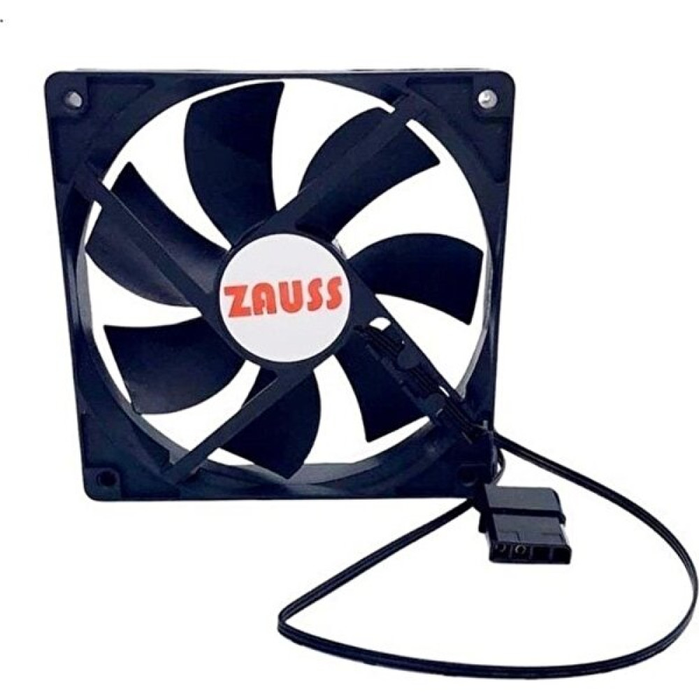 Zauss Dc 12V 4 Pinli 120X120MM 12CM Kare Kasa Fanı Molex-Pin Soketli Fan Dizüstü Bilgisayar Aksesuarları Fiyatı