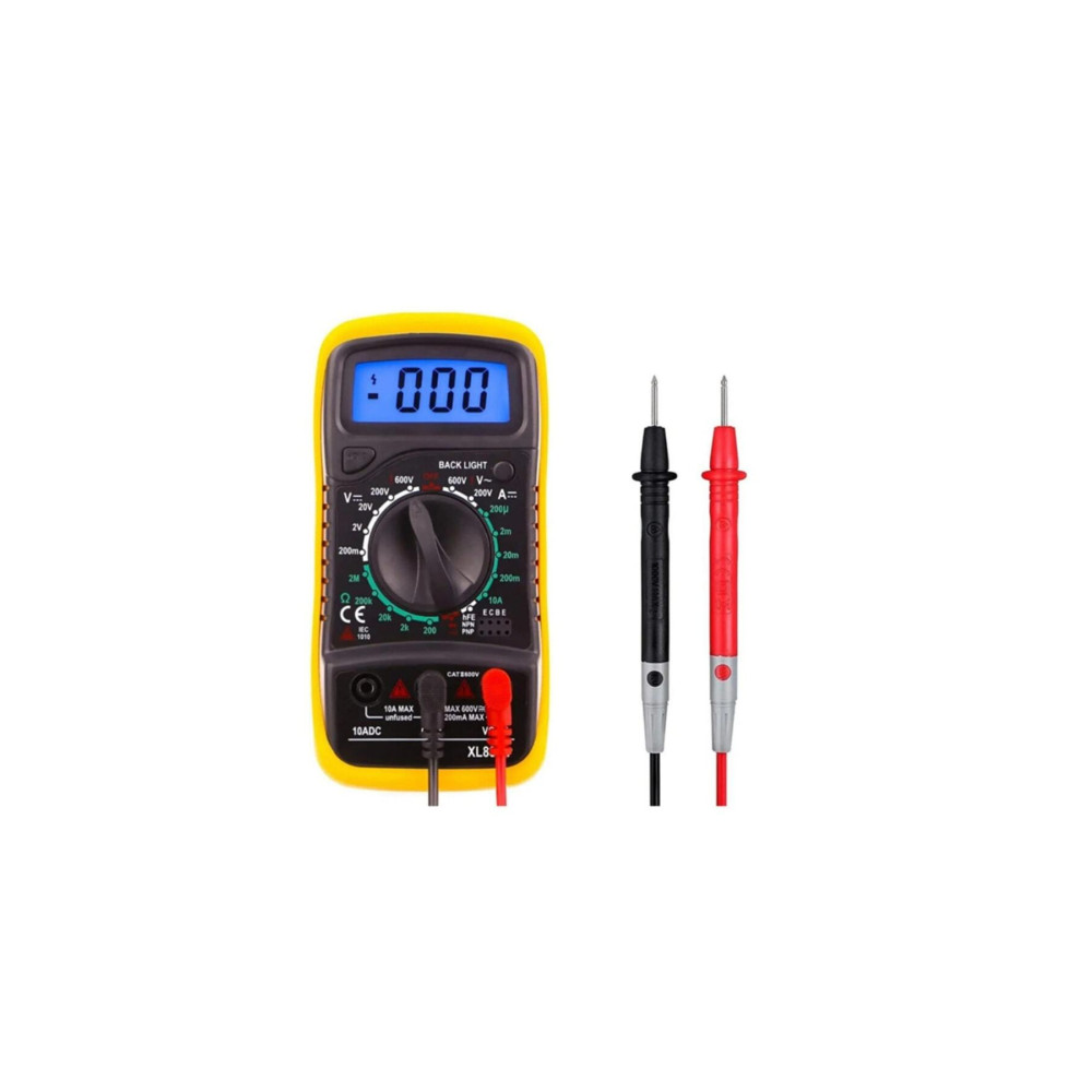 ZAUSS Xl830l Unichrome Dijital Multimetre Led Ekran Avometre Mini Ölçü Aleti 9v Pil Hediye Cep Multimetre Ölçüm Aletleri / Cihazları Fiyatı