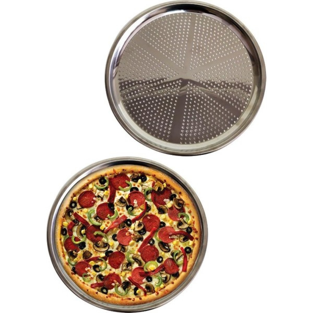 Zavansa Delikli Çelik Pizza Ve Lahmacun Tepsisi 28 Cm Servis Tepsisi Fiyatı