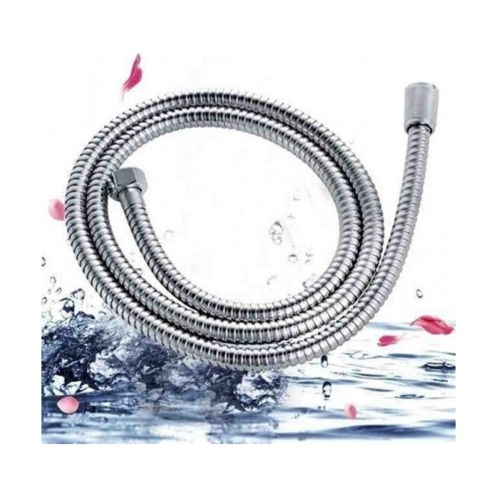 Zavansa Shower Hose 360 Derece Dönebilen Spiral Duş Hortumu - Krom Duş Başlığı Fiyatı