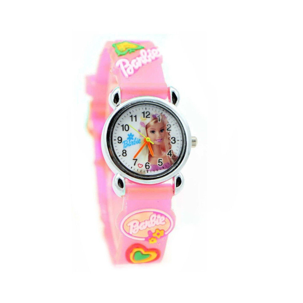 ZAVİRA Barbie Pempe Kız Çocuk Analog Kol Saati 3d Silikon Kordon Saat Fiyatı