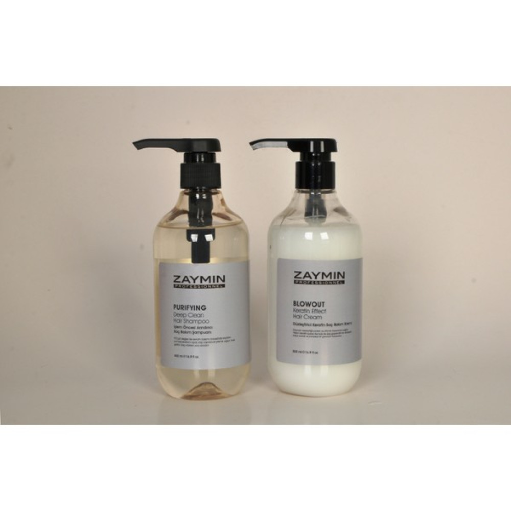 Zaymın Blowout Düzleştirici Keratin Bakım Seti 500 ml Saç Bakım Maskeleri & Serumlar & Spreyler Fiyatı