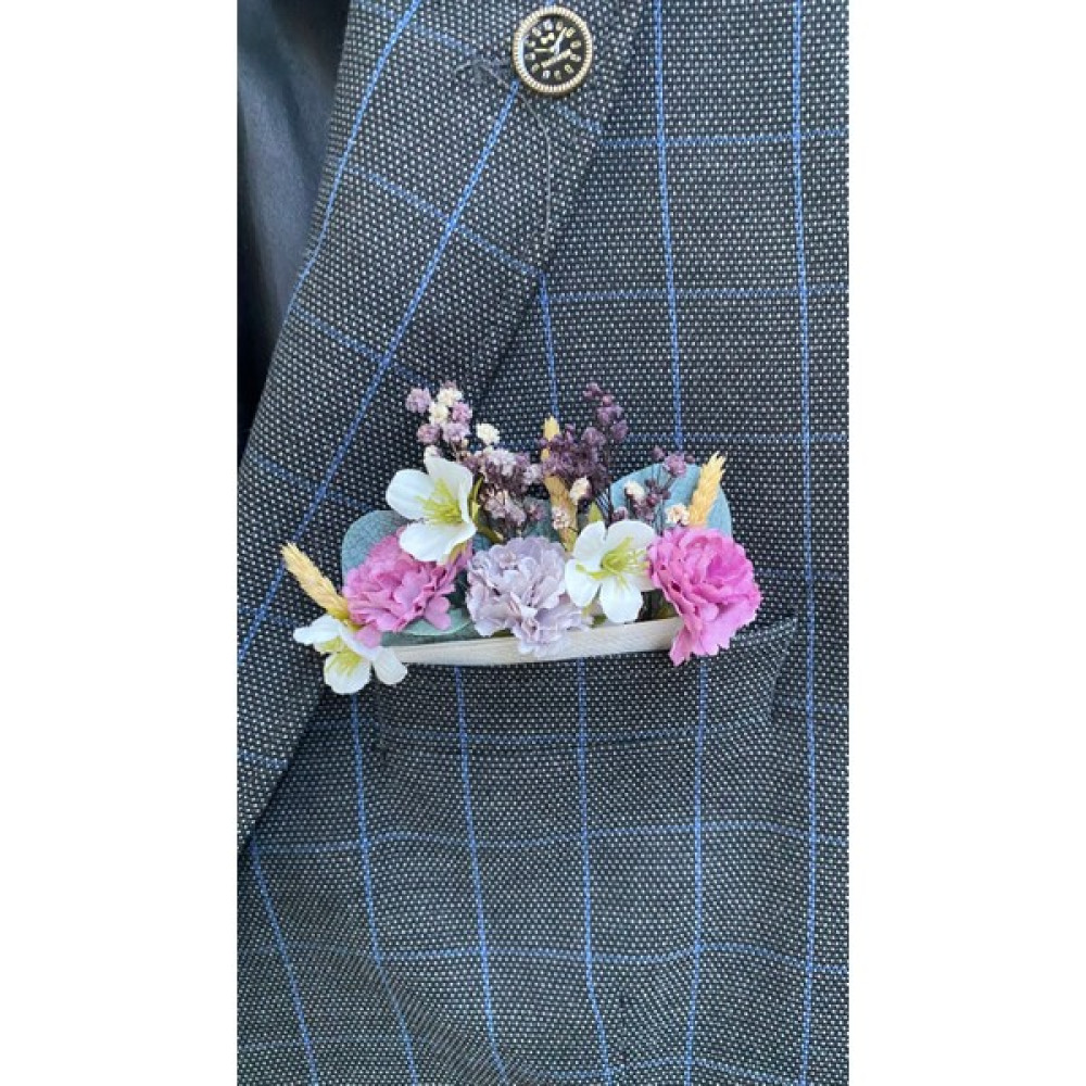 Zb Flowers Damat Yaka Çiçeği Sağdıç Çiçeği,gelin Çiçeği,yaka Çiçeği Ev & Dekorasyon Aksesuarları Fiyatı