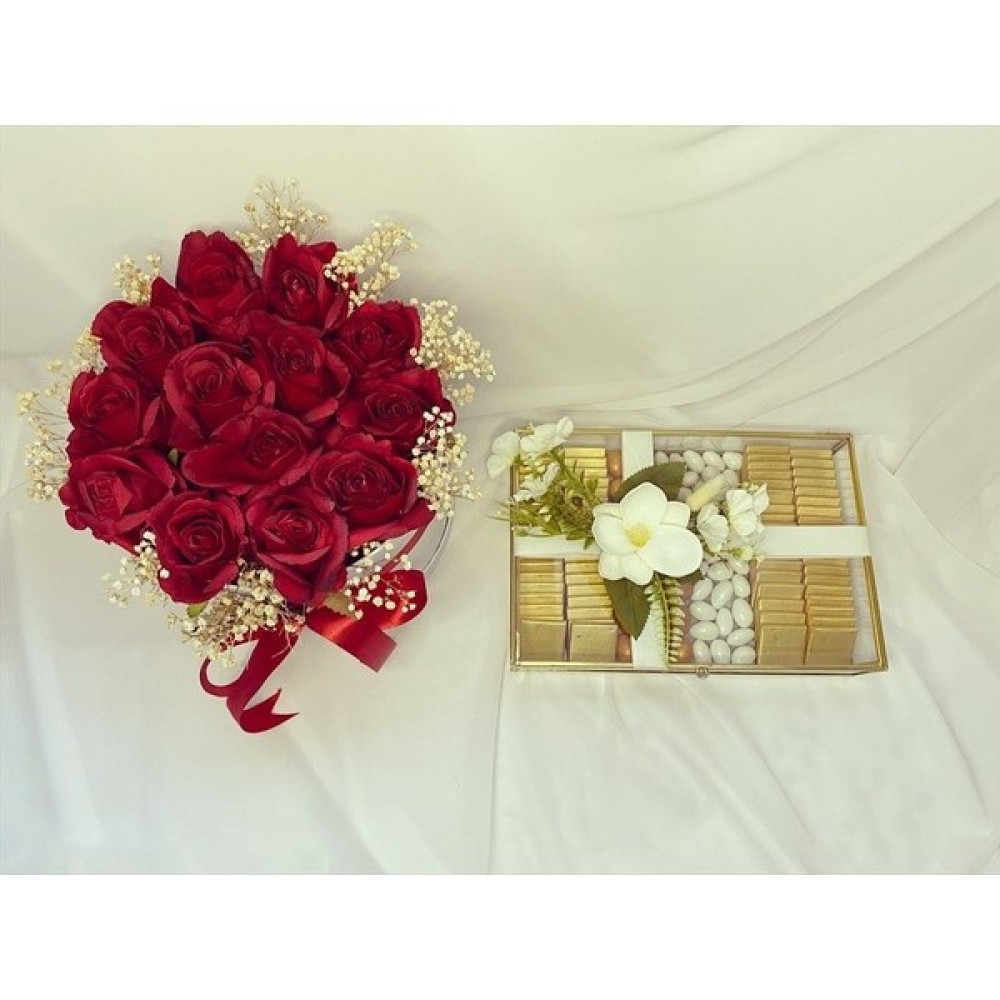 Zb Flowers Kız Isteme Çiçeği ve Çikolatası ,söz Çiçeği,nişan Çiçeği,kız Isteme ,kutuda Gül,çikolata,yapay Çiçek Ev & Dekorasyon Aksesuarları Fiyatı