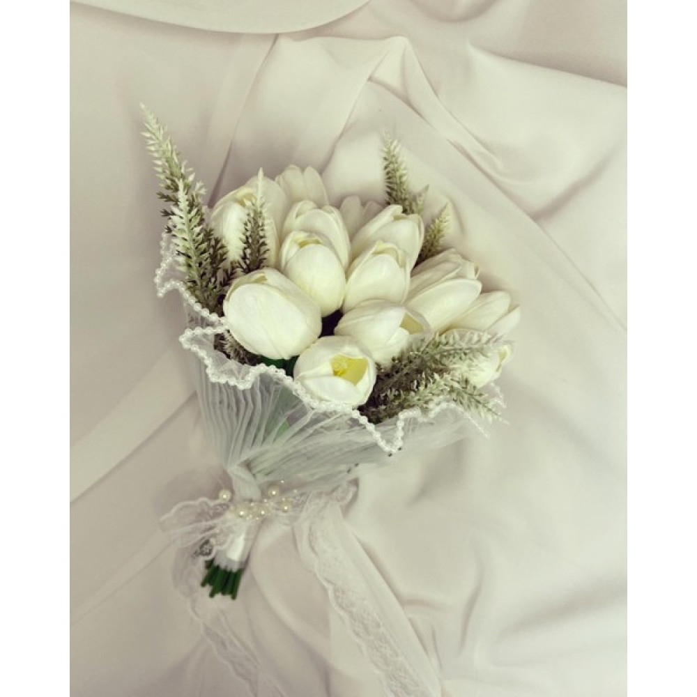Zb Flowers Solamayan Islak Lale Buketi,el Çiçeği,gelin Buketi,gelin Çiçeği Ev & Dekorasyon Aksesuarları Fiyatı