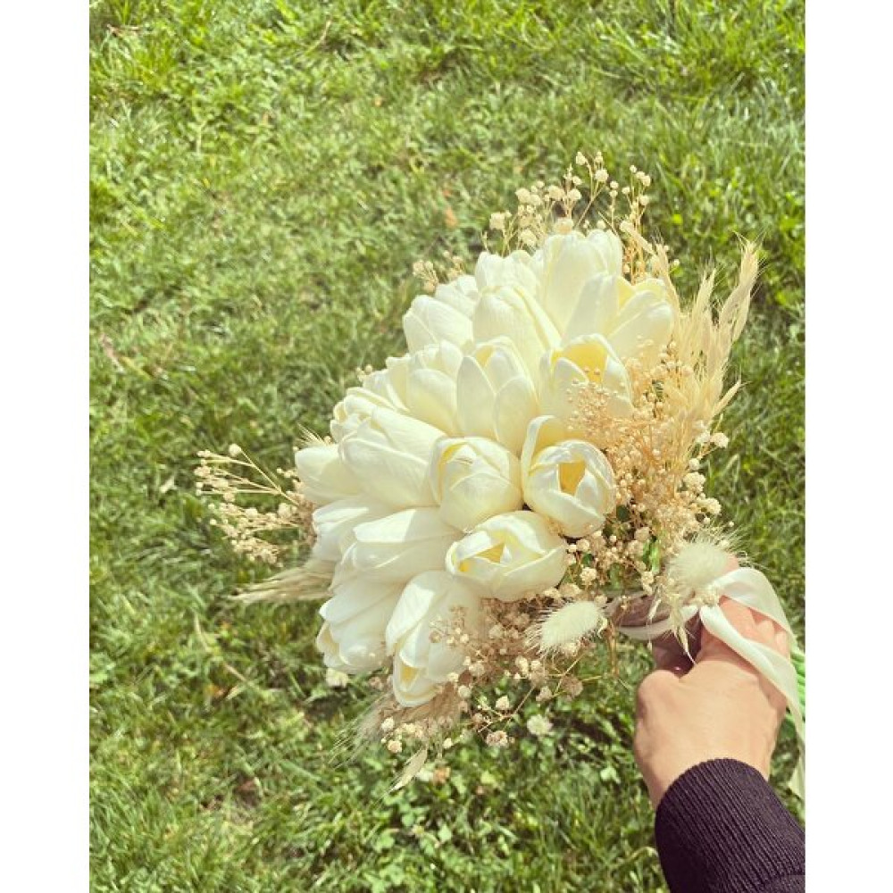 Z&B Flowers Yapay Çiçek,gelin Çiçeği,ıslak Lale,çiçek Buketi Ev & Dekorasyon Aksesuarları Fiyatı