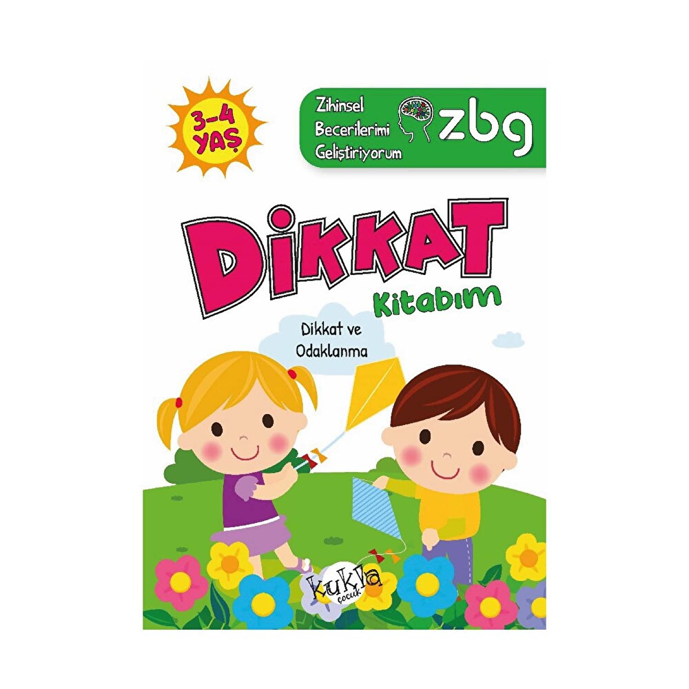 Zbg Zihinsel Becerilerimi Geliştiriyorum Dikkat Kitabım 3-4 Yaş Diğer Fiyatı