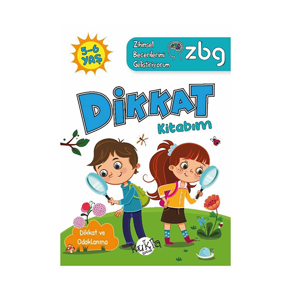 Zbg Zihinsel Becerilerimi Geliştiriyorum Dikkat Kitabım 5-6 Yaş Diğer Fiyatı