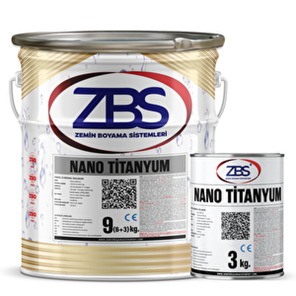 Zbs Nano Ti̇tanyum Zemi̇n Boyasi Ral 7035 Sanatsal Malzemeler Fiyatı