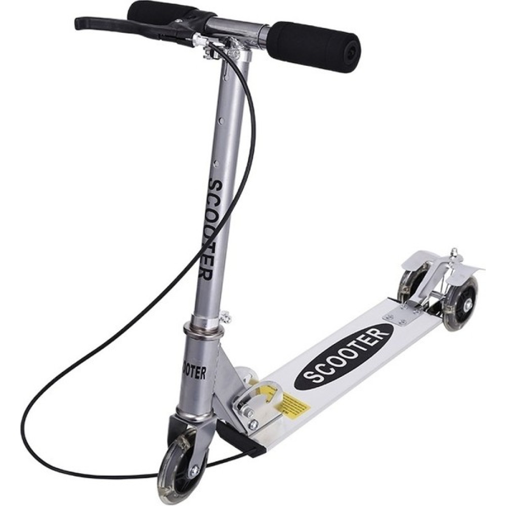 ZC Iki Tekerlekli Bisiklet Taşınabilir Katlanır Scooter (Yurt Dışından) - Beyaz - Siyah Açık Hava, Deniz ve Spor Oyuncakları Fiyatı
