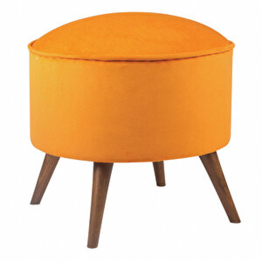 ZE10 Design Buena Park Puf Turuncu Puf Fiyatı