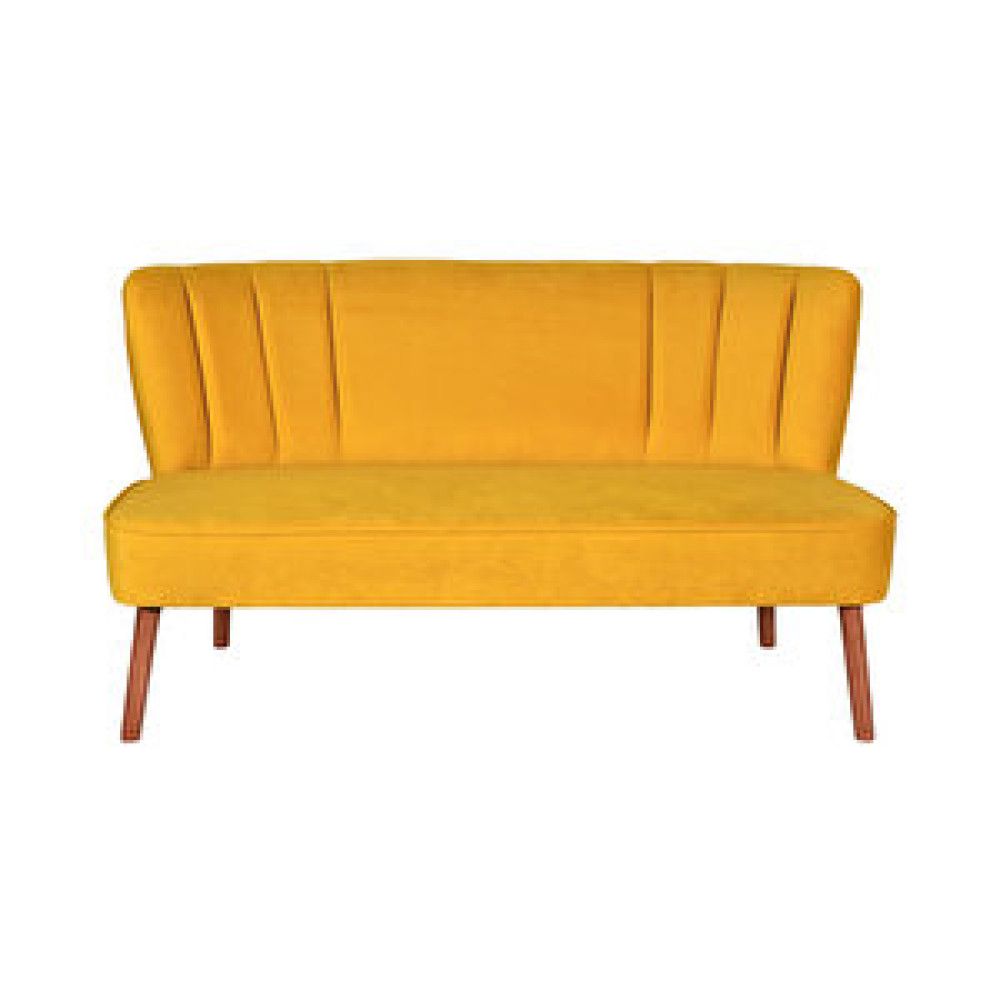 ZE10 Design Moon River Loveseat İkili Kanape Sarı Koltuk Takımı / Seti Fiyatı
